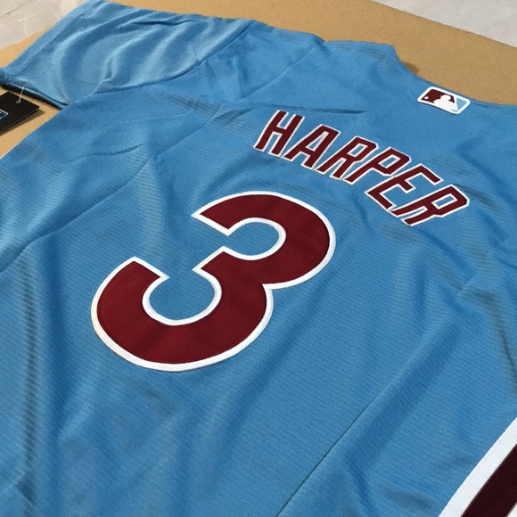 Bryce Harper jersey blue - Picture 5 of 5